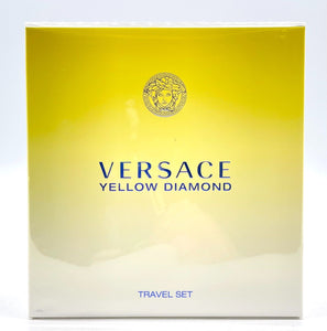 Versace Yellow Diamond 2 Pieces Set 3.0 oz Edt Spray & 3.4 oz Body Lotion Women