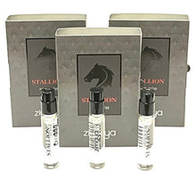 Load image into Gallery viewer, 3x Zimaya Stallion Sample Vial 0.09 oz 3 ml Eau De Parfum Spray Men