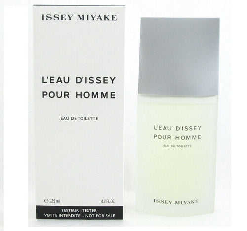 Issey Miyake L'Eau D'Issey Men 4.2 oz 125 ml Eau De Toilette Spray Tester for Men