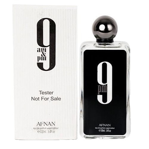 Afnan 9 PM 3.4 oz 100 ml Eau De Parfum Spray Tester Men