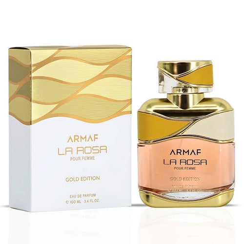 Armaf La Rosa Gold Edition 3.4 oz 100 ml Eau De Parfum Spray Women