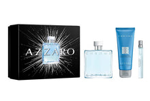 Load image into Gallery viewer, Azzaro Chrome 3 Pieces Set 3.4 oz &amp; 0.33 oz Edt Spray &amp; 2.5 oz Hair &amp; Body Shampoo Men