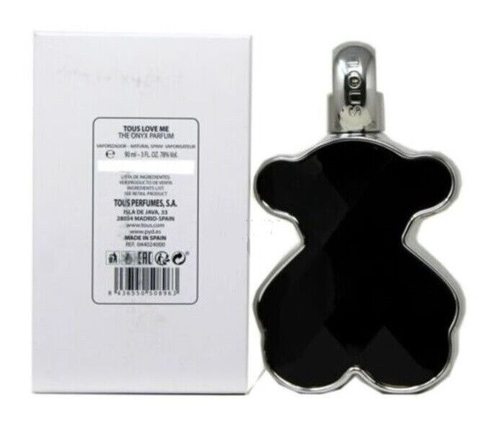 Tous Love Me Onyx 3.0 oz 90 ml Eau De Parfum Spray Tester Women