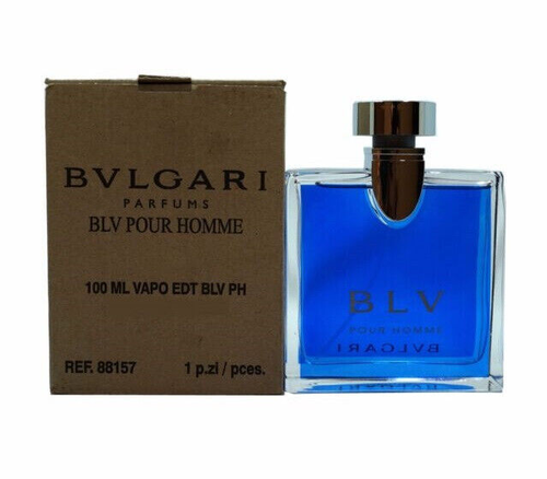 Bvlgari BLV Pour Homme 3.4 oz 100 ml Eau De Toilette Spray Tester Men