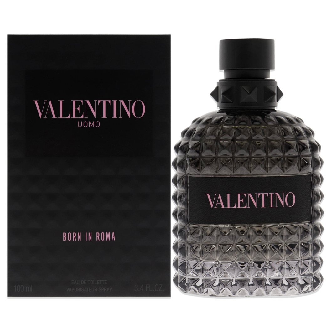 Valentino Uomo Born in Rome 3.4 oz 100 ml Eau De Toilette Spray Men