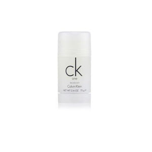 Ck One Calvin Klein 2.6 oz 75 g Alcohol-Free Deodorant Stick Men