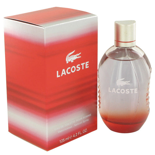 Lacoste Red In Play 4.2 oz 125 ml Eau De Toilette Spray Men
