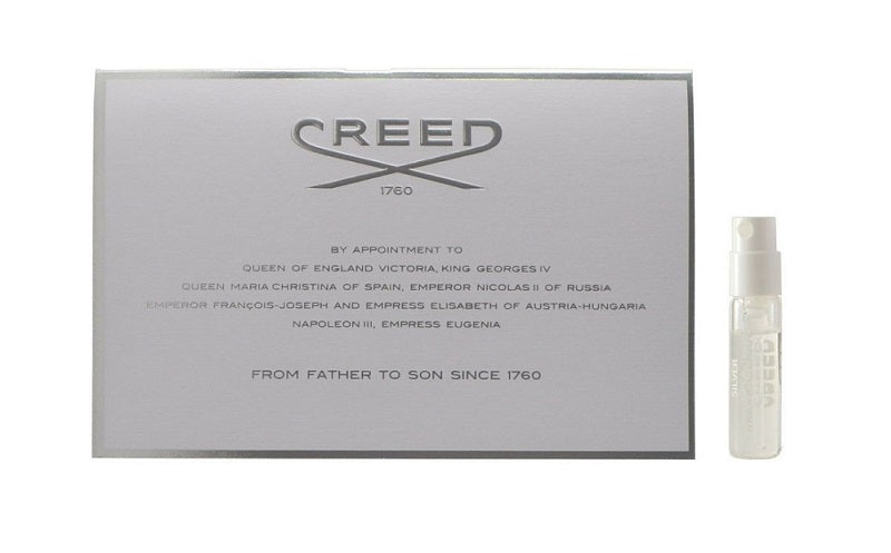 Creed Silver Mountain Water Sample Vial 0.08 oz 2.5 ml Eau De Parfum Spray Unisex