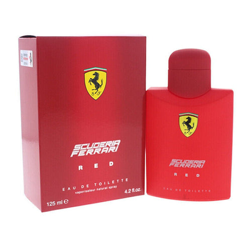 Scuderia Ferrari Red Men 4.2 oz 125 ml Eau De Toilette Spray Men
