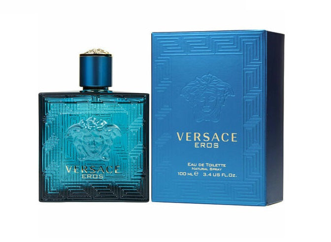 Versace Eros 3.4 oz 100 ml Eau De Toilette Spray Men