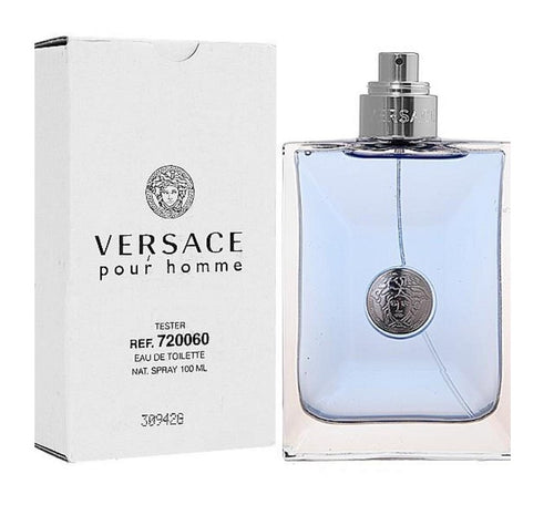 Versace Pour Homme 3.4 oz 100 ml Eau De Toilette Spray Tester Bottle Men