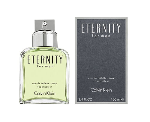 Calvin Klein Eternity 3.4 oz 100 ml Eau De Toilette Spray Men