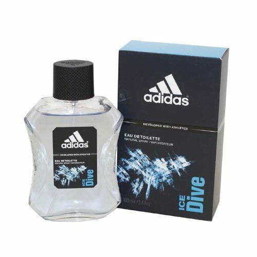 Adidas Ice Dive 3.4 oz 100 ml Eau De Toilette Spray Men