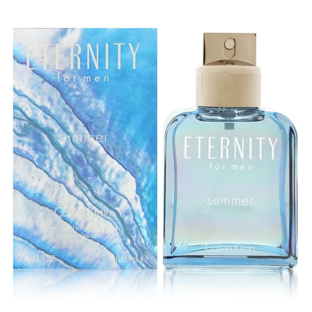 Calvin Klein Eternity Summer 2013 3.4 oz 100 ml Eau De Toilette Spray Men