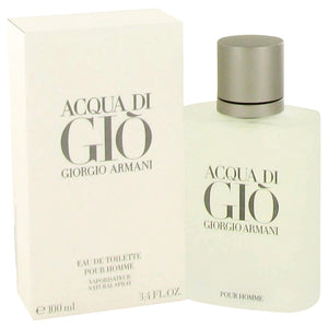 Acqua Di Gio Giorgio Armani 3.4 oz 100 ml Eau De Toilette Spray Men