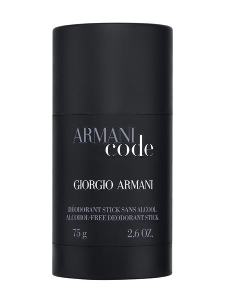 Giorgio Armani Code 2.6 oz 75 g Alcohol-Free Deodorant Stick Men