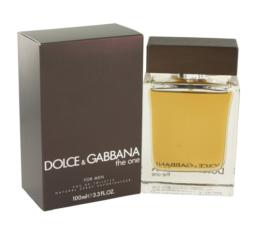 D&G The One Dolce Gabbana 3.3 oz 100 ml Eau De Toilette Spray Men