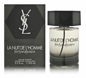 Ysl La Nuit De L'Homme Yves Saint Laurent 3.3 oz 100 ml Eau De Toilette Spray Men