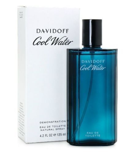 Davidoff Cool Water 4.2 oz 125 ml Eau De Toilette Spray Tester Bottle Men