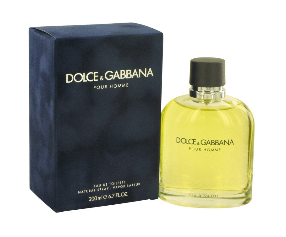 D&G Pour Homme Dolce Gabbana 6.7 oz 200 ml Eau De Toilette Spray Men
