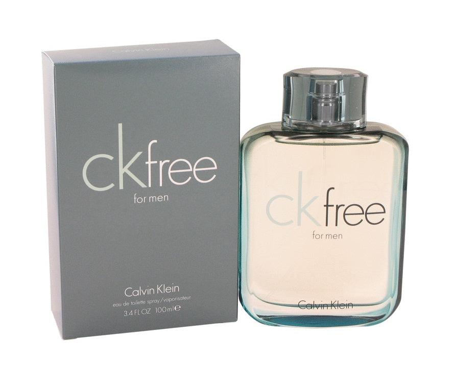 Calvin Klein Free 3.4 oz 100 ml Eau De Toilette Spray Men