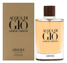 Load image into Gallery viewer, Giorgio Armani Acqua Di Gio Absolu 4.2 oz 125 ml Eau De Parfum Spray Men