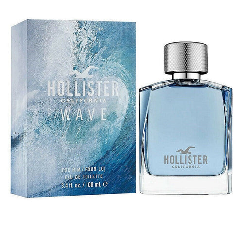 Hollister Wave 3.4 oz 100 ml Eau De Toilette Spray Men