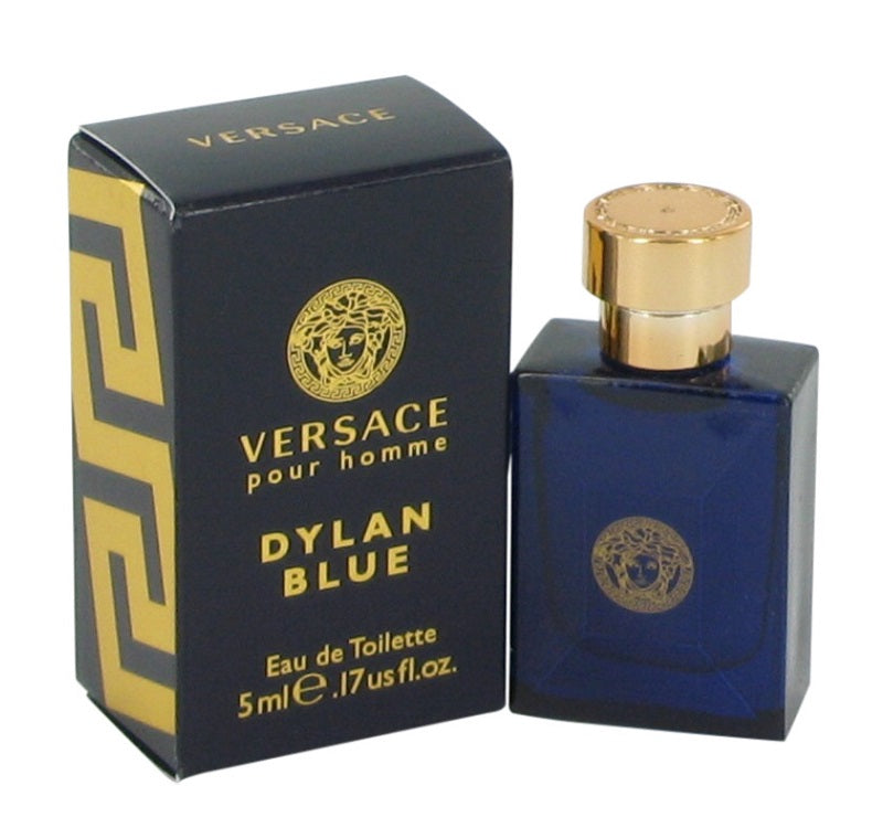 Versace Dylan Blue 0.17 oz 5 ml Eau De Toilette Dab-On Splash Men