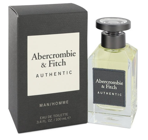 A&F Abercrombie & Fitch Authentic 3.4 oz 100 ml Eau De Toilette Spray Men