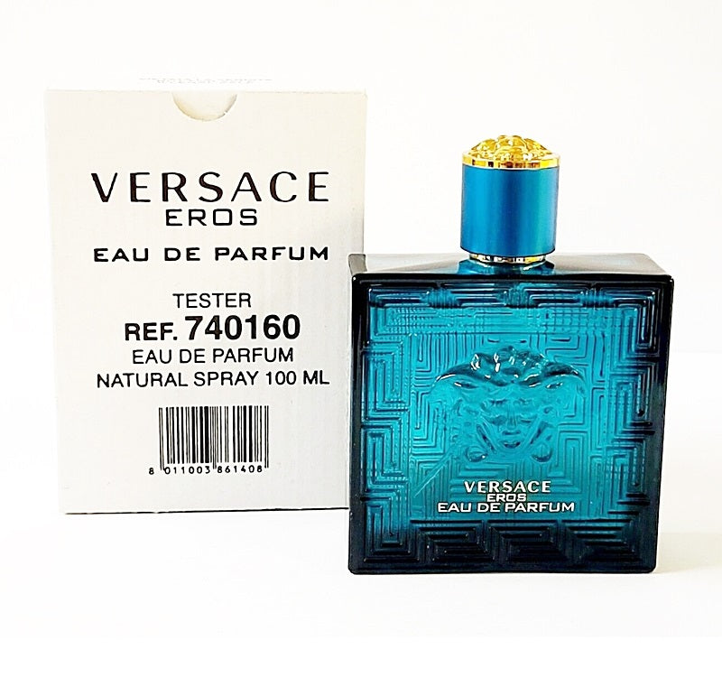 Versace Eros 3.4 oz 100 ml Eau De Parfum Spray Tester Bottle Men