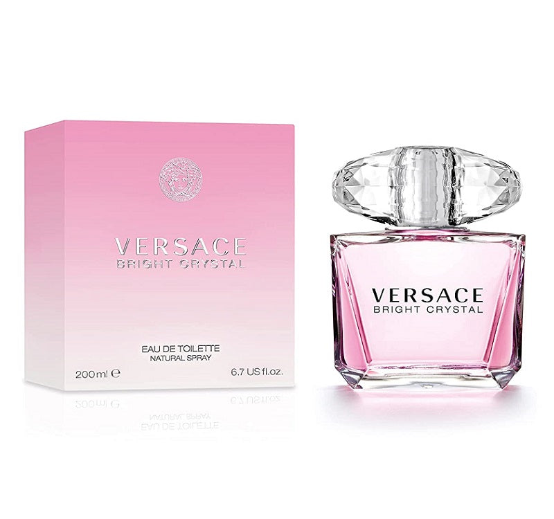 Versace Bright Crystal 6.7 oz 200 ml Eau De Toilette Spray Women – Perfume  Cosmetics World