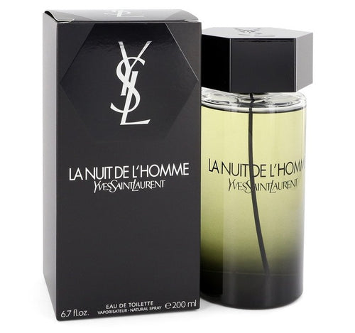 Ysl La Nuit De L'Homme Yves Saint Laurent 6.8 oz 200 ml Eau De Toilette Spray Men