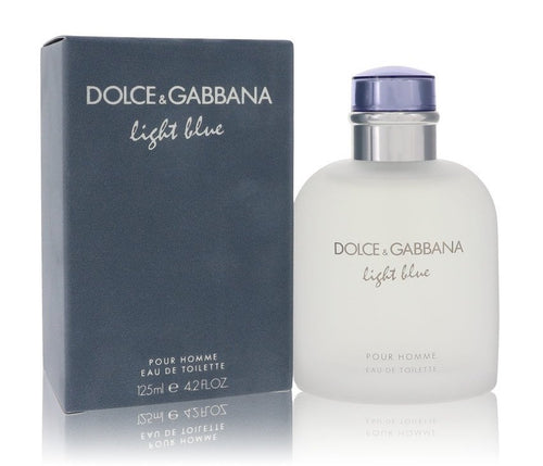 D&G Dolce Gabbana Light Blue 4.2 oz 125 ml Eau De Toilette Spray Men