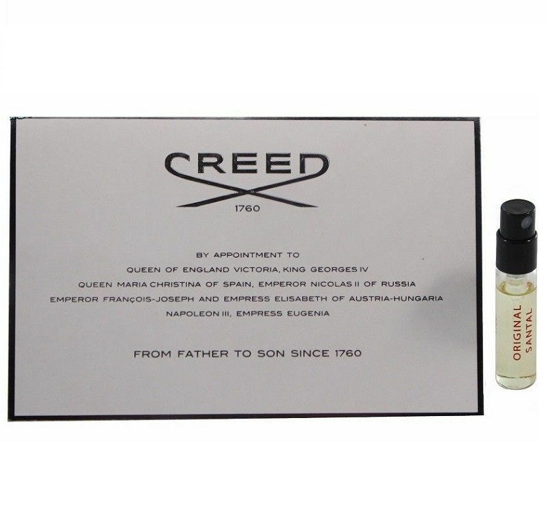 Creed Original Santal Sample Vial 0.08 oz 2.5 ml Eau De Parfum Spray Men