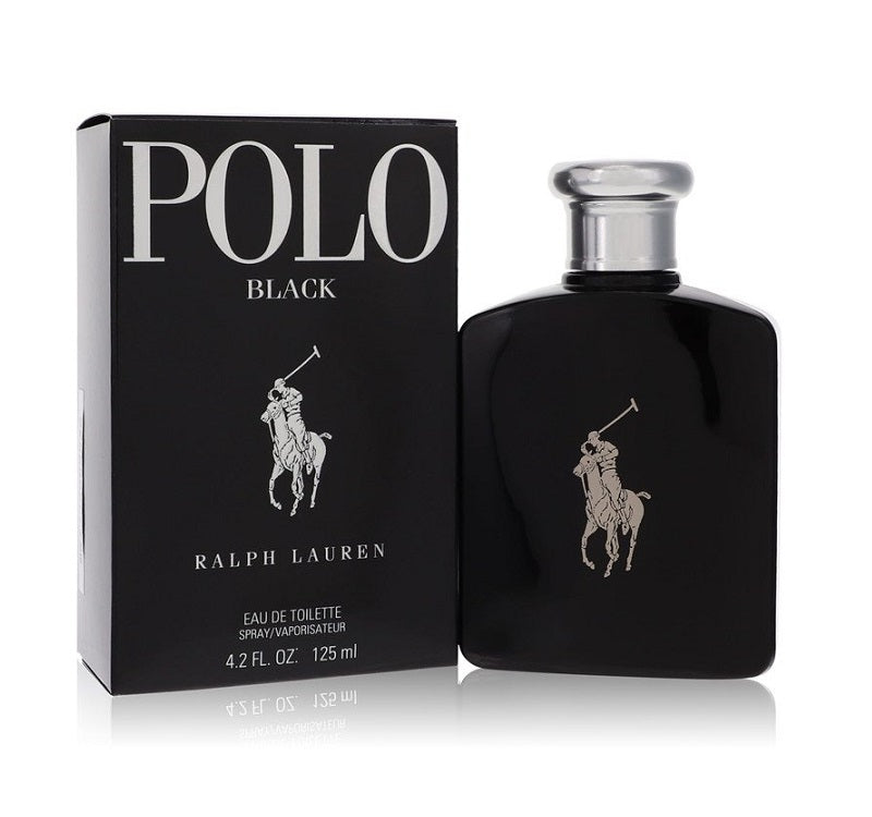 Ralph Lauren Polo Black 4.2 oz 125 ml Eau De Toilette Spray Men