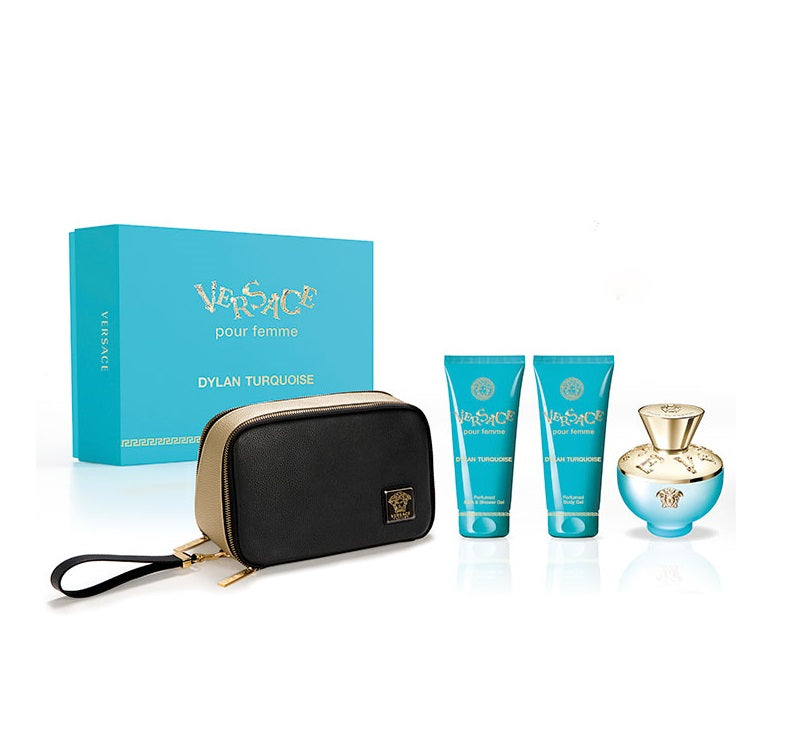 Versace Dylan Turquoise 4 Pieces Gift Set Women