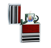 Load image into Gallery viewer, Zippo Lighter # 28676 Stainlees - Steel and Wood