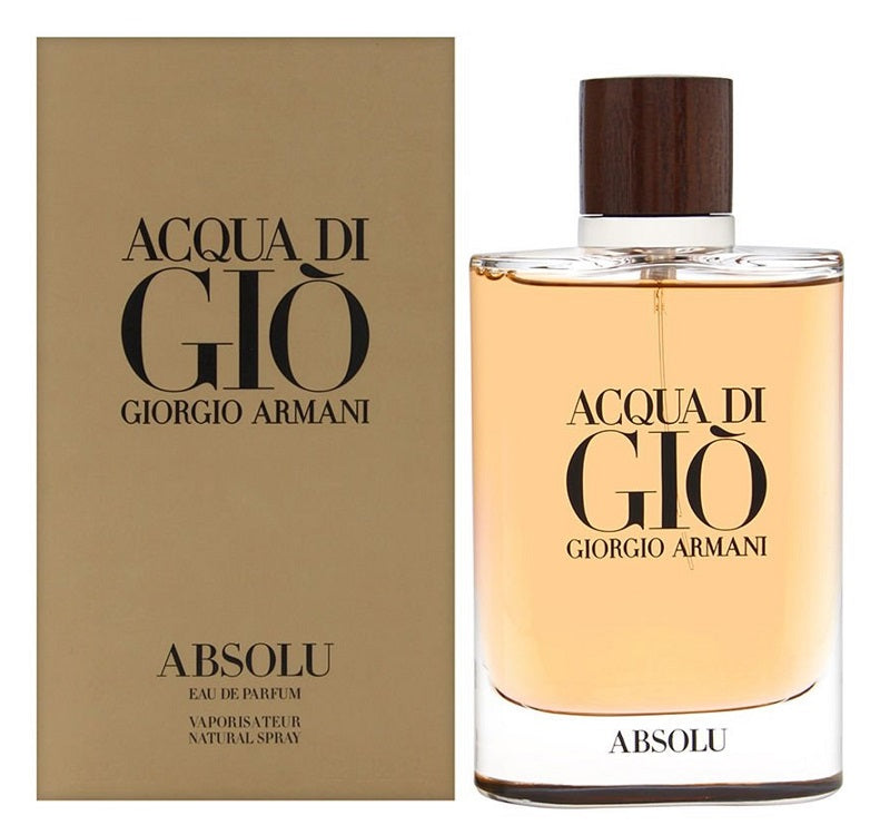 Giorgio Armani Acqua Di Gio Absolu 4.2 oz 125 ml Eau De Parfum Spray Men