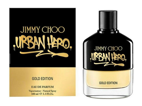 Jimmy Choo Urban Hero Gold Edition 3.4 oz 100 ml Eau De Toilette Spray Men