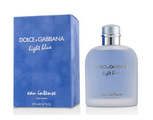 Load image into Gallery viewer, D&amp;G Dolce Gabbana Light Blue Intense 6.7 oz 200 ml Eau De Parfum Spray Men