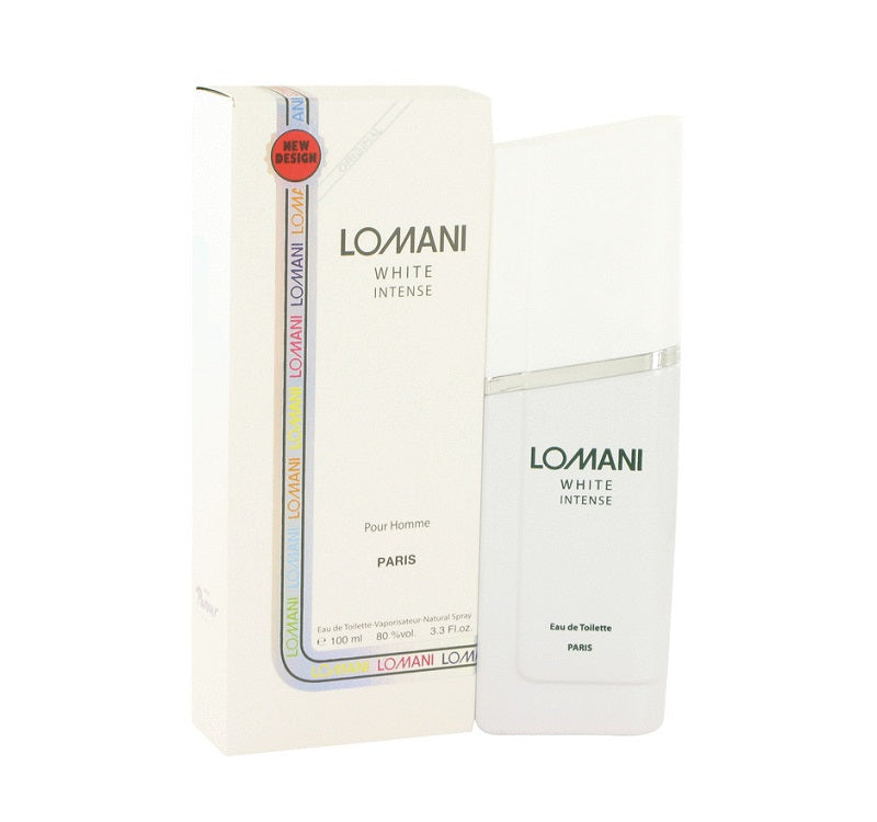 Lomani White Intense 3.4 oz 100 ml Eau De Toilette Spray Men