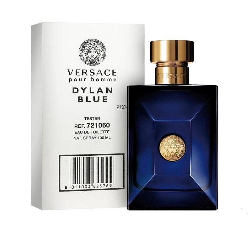 Versace Dylan Blue 3.4 oz 100 ml Eau De Toilette Spray Tester Bottle Men