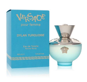 Versace Dylan Turquoise Pour Femme 3.4 oz 100 ml Eau de Toilette Spray Women