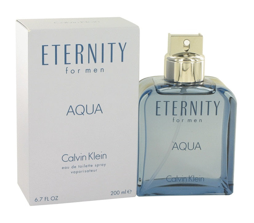 Calvin Klein Eternity Aqua 6.7 oz 200 ml Eau De Toilette Spray Men