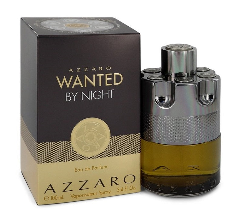 Azzaro Wanted By Night 3.4 oz 100 ml Eau De Parfum Spray Men
