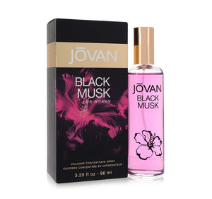 Jovan Musk Black Coty 3.25 oz 96 ml Concentrated Cologne Spray Women