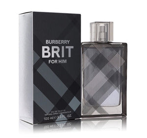 Burberry Brit 3.3 oz 100 ml Eau De Toilette Spray Men