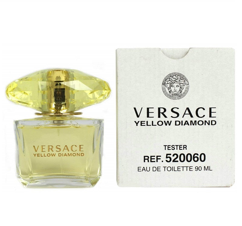 Versace Yellow Diamond 3.0 oz 90 ml Eau De Toilette Spray Tester Women