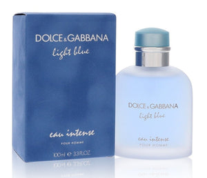 D&G Dolce Gabbana Light Blue Intense 3.3 oz 100 ml Eau De Parfum Spray Men